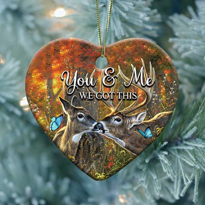 You And Me Deer Couple YC0711851CL Ornaments