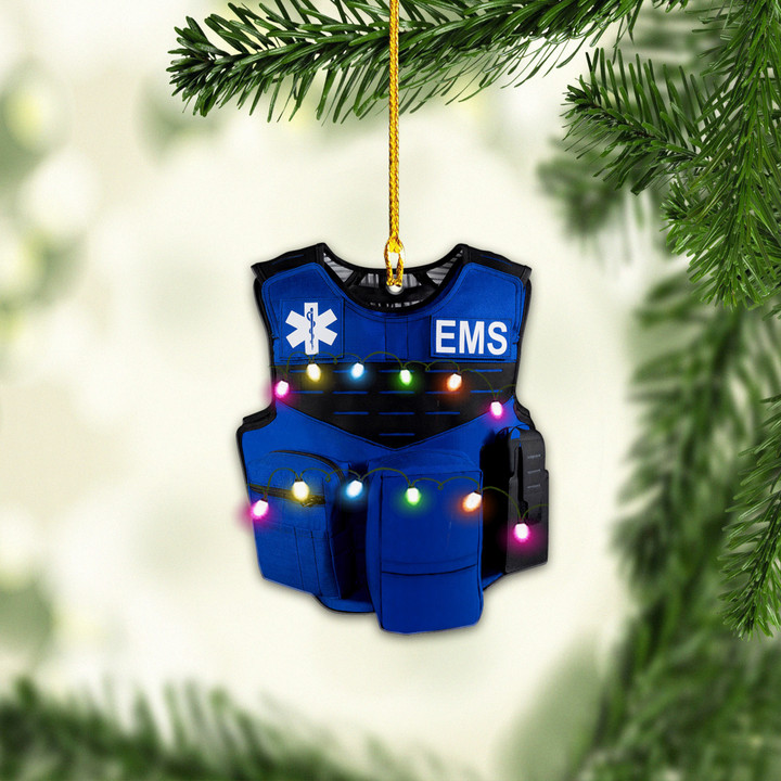 Paramedic Christmas NI1311051YR Ornaments, 2D Flat Ornament