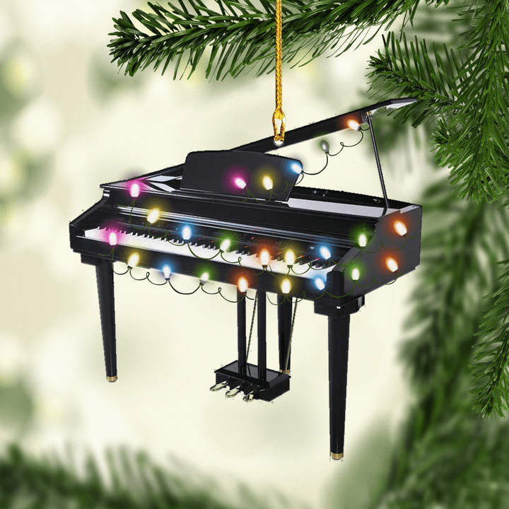 Piano Christmas NI0312012XB Ornaments, 2D Flat Ornament