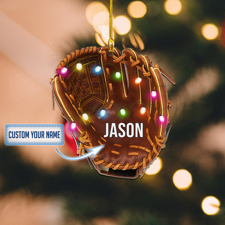 Personalized Baseball Gloves XS0411023YR Ornaments