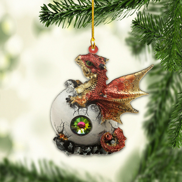 Dragon Egg NI3011040YR Ornaments, 2D Flat Ornament