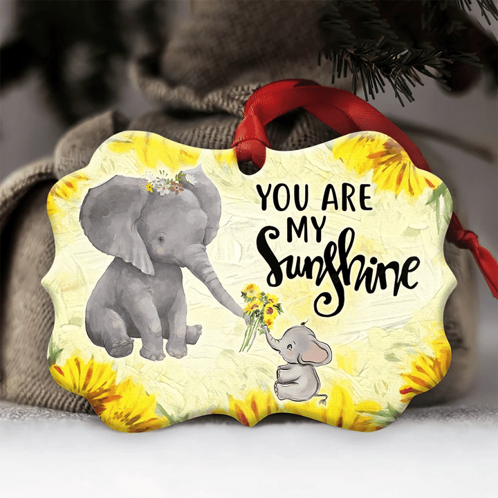 Elephant Family You Are My Sunshine YC0711334CL Ornaments