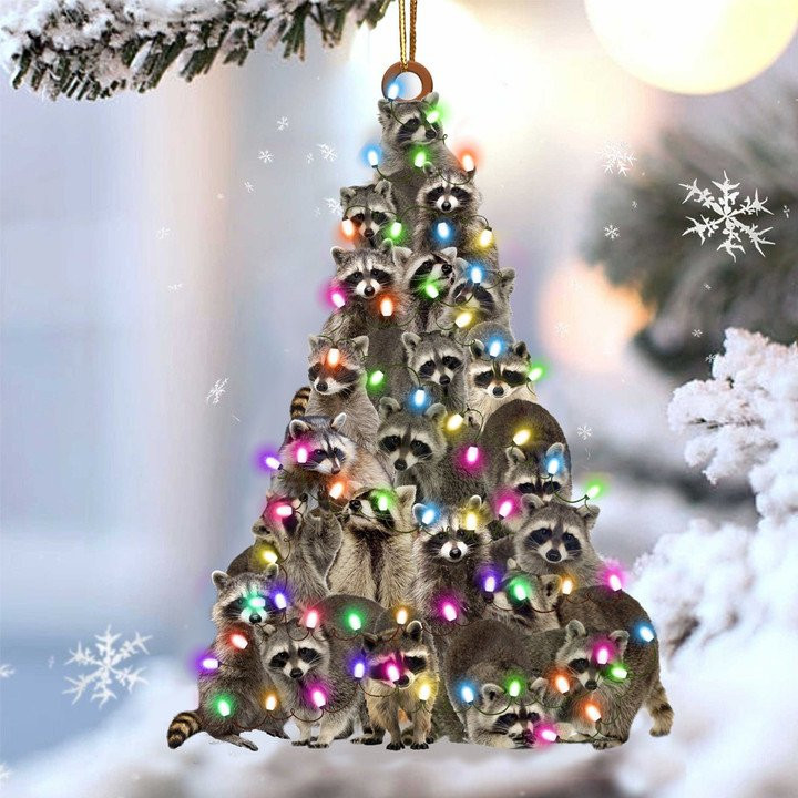 Racoon Christmas Tree XR1111009CL Ornaments
