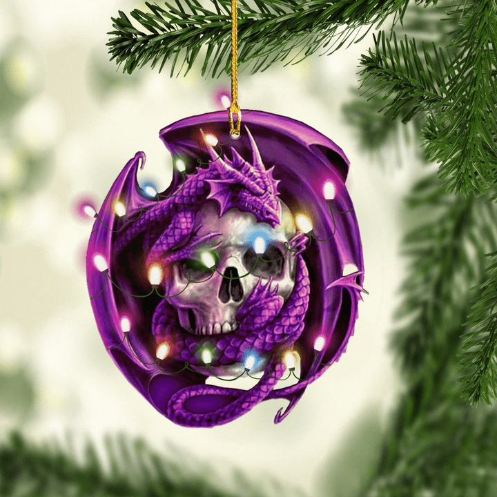 Purple Dragon XS0611011XB Ornaments