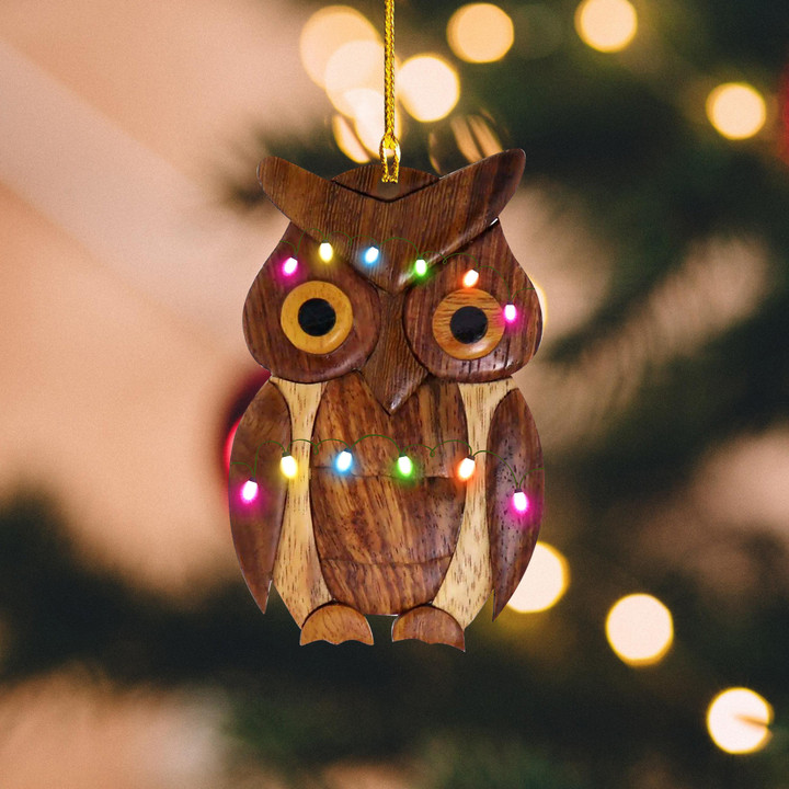 Owl Christmas XS0411002YR Ornaments