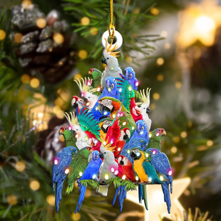 Parrot Christmas Tree YC0611409CL Ornaments