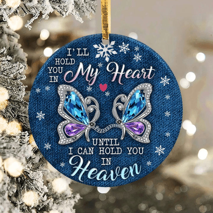 Ill Hold You In My Heaven YC0711674CL Ornaments, 2D Flat Ornament