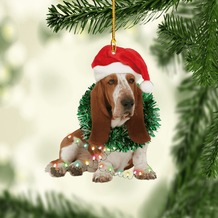 Basset Hound Christmas NI2511006XB Ornaments