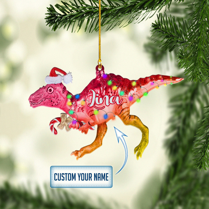 Personalized Dinosaurs Gradient NI0212001YI Ornaments