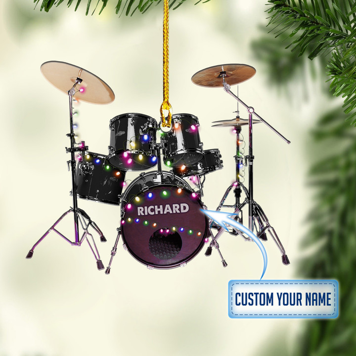 Personalized Drum Christmas XS051105YJ Ornaments
