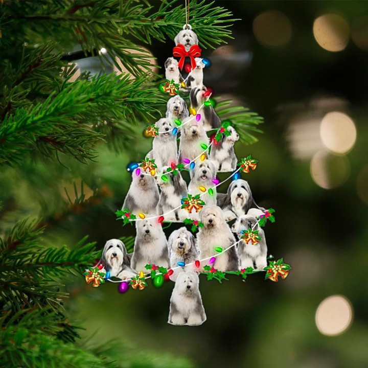 Old English Sheepdog Christmas YC0811145CL Ornaments