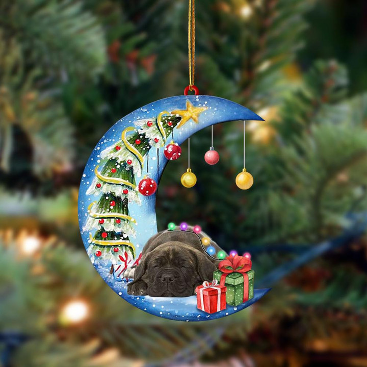 Cane Corso Sleep On The Moon Christmas YC0711156CL Ornaments, 2D Flat Ornament