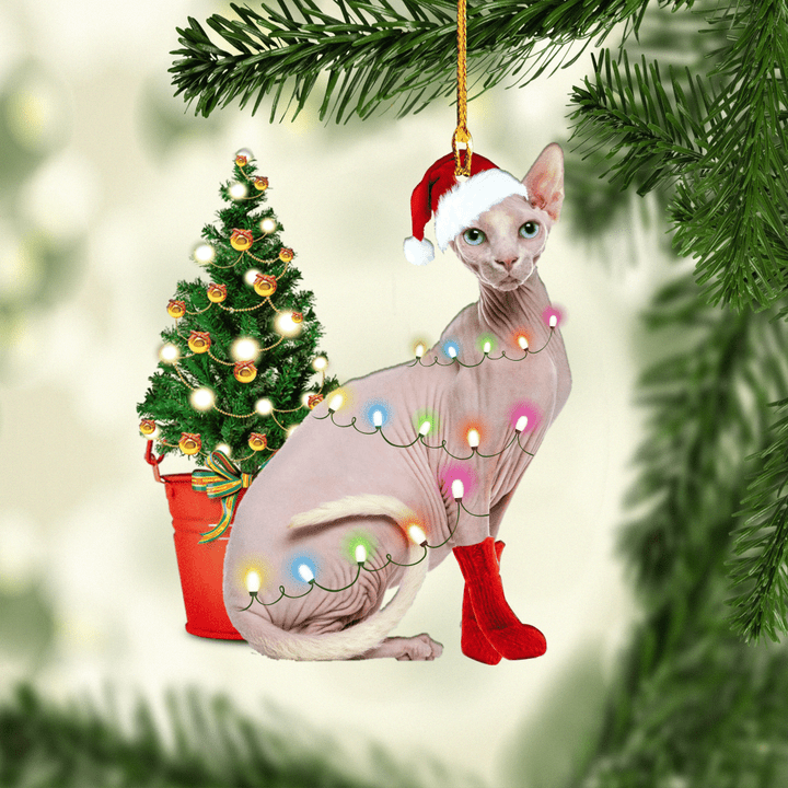 Sphynx Cat NI1211024XB Ornaments, 2D Flat Ornament