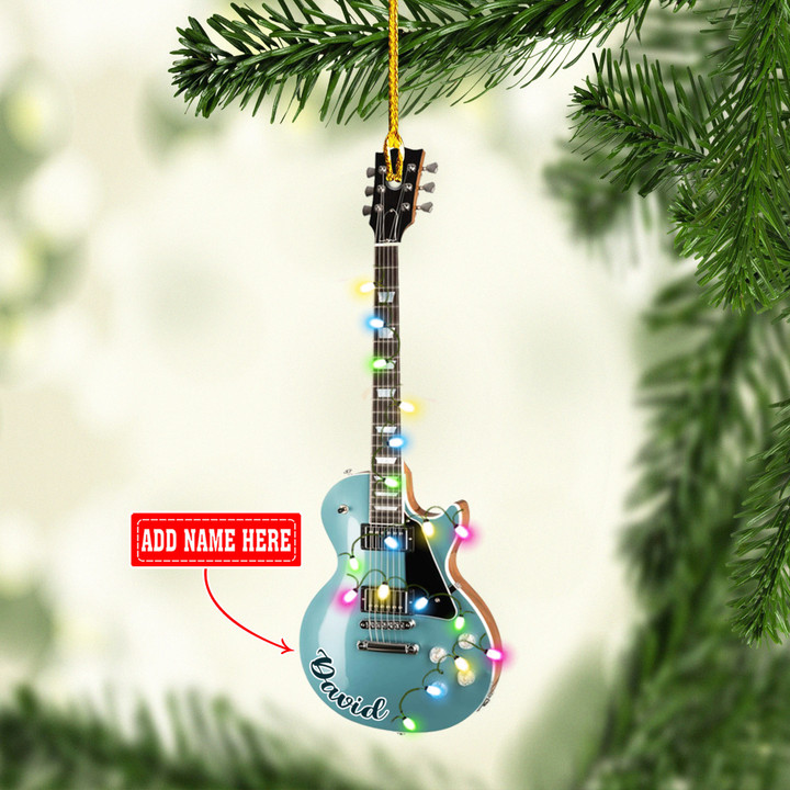 Personalized Guitar NI0212026YC Ornaments