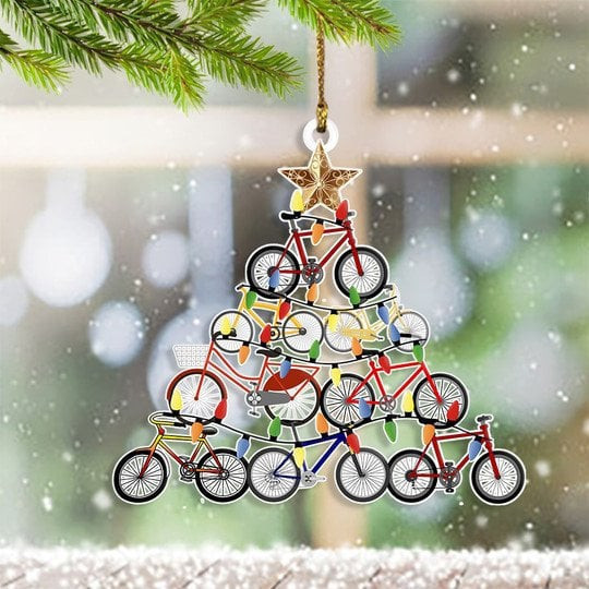 Christmas Bicycle Tree XR1011005CL Ornaments