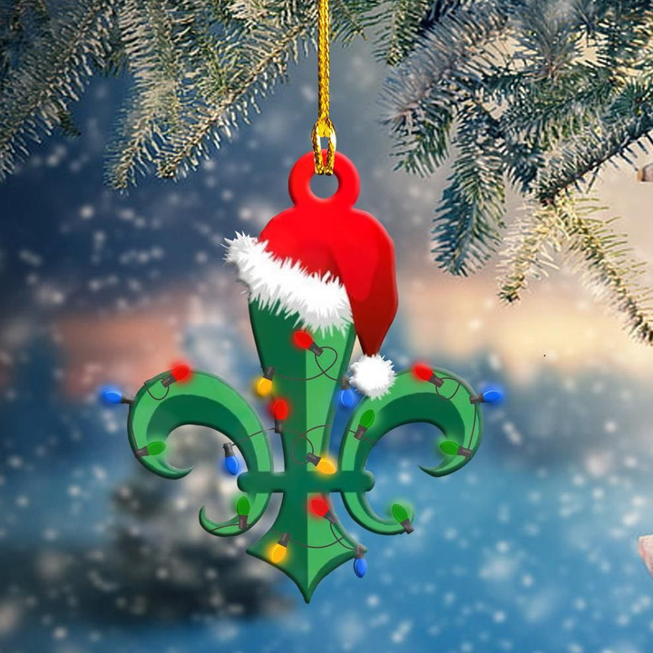 Scout Christmas Light YC0611331CL Ornaments, 2D Flat Ornament