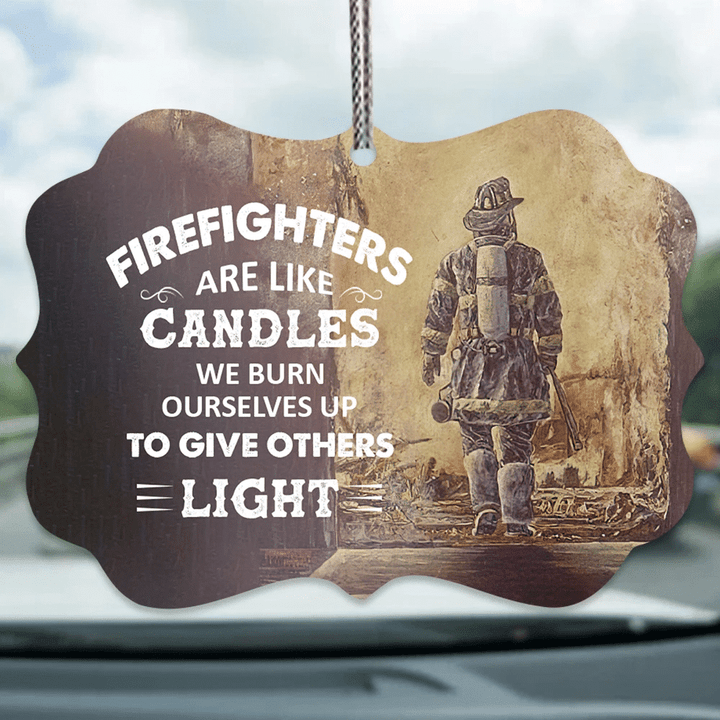 Firefighters Are Like Candles YC0711350CL Ornaments