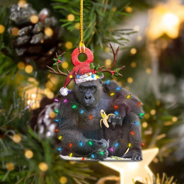 Gorilla Light Christmas YC0611110CL Ornaments