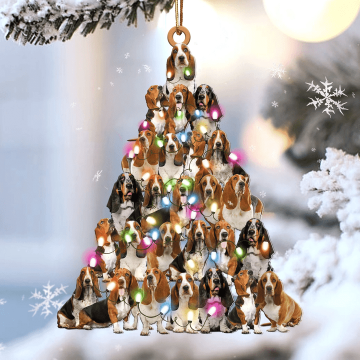 Dogs And Led Light Merry Christmas YC0611605CL Ornaments