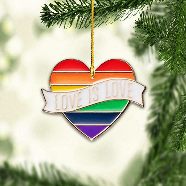 LGBT NI1311006YR Ornaments, 2D Flat Ornament