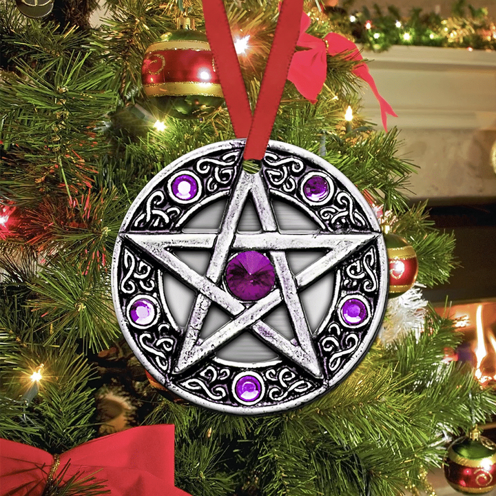 Witch Wicca Symbol YC0711571CL Ornaments, 2D Flat Ornament