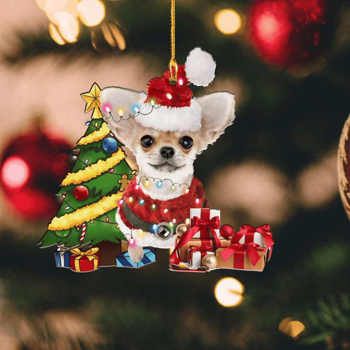 Chihuahua The Best Gifts XS0411004XB Ornaments, 2D Flat Ornament