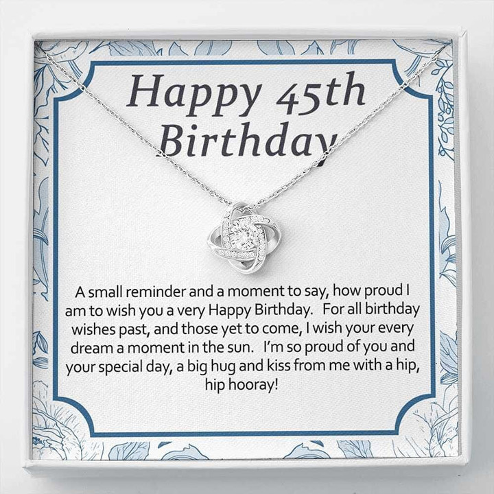 45th Birthday Necklace Message Card Necklace Handmade Jewelry Christmas gifts - 45th Birthday Ideas for Woman Forty-Fifth Birthday Born in 1976Birthday Necklace Pendant45th Birthday Gift - 1