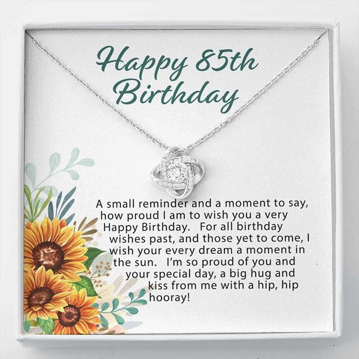 85th Birthday Necklace Message Card Necklace Handmade Jewelry Christmas gifts - 85th Birthday Ideas for Woman Eighty-Fifth BirthdayBorn in 1936Birthday Necklace Pendant - 1