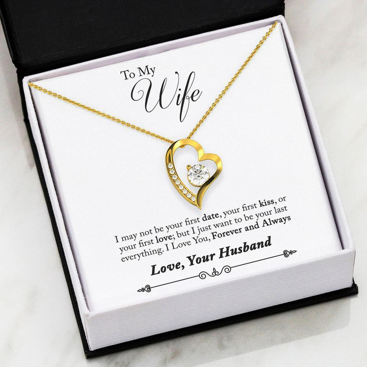 Pamaheart - Forever Love Necklace - To My Wife - Forever Love - Forever And Always Gift For Wife For Mom Gift For Christmas Birthday - 1
