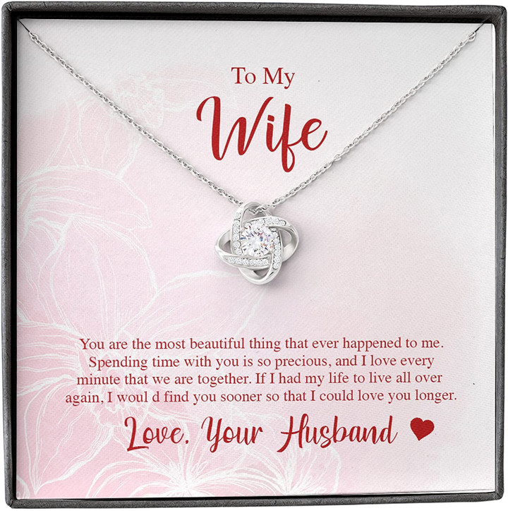 Necklace For Wife From Husband - Love Necklace Gifts Ideas For Wife Love Gifts To My Future Wife - Jewelry For Her On Romantic Anniversary Birthday - 1