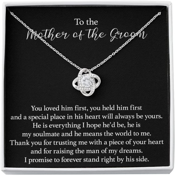 Wedding Necklace Gift Mother of The Groom Necklace Gift Mother Of The Groom Gifts Gift For Mother Of The Groom Gift for Wedding Birthday Anniversary - 1