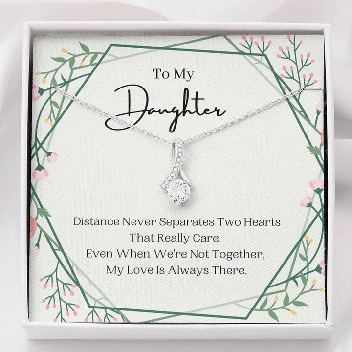 To My Daughter Necklace My Love Is Always There Birthday Gift For Daughter Present For Daughter Gift Ideas For Daughter - 1