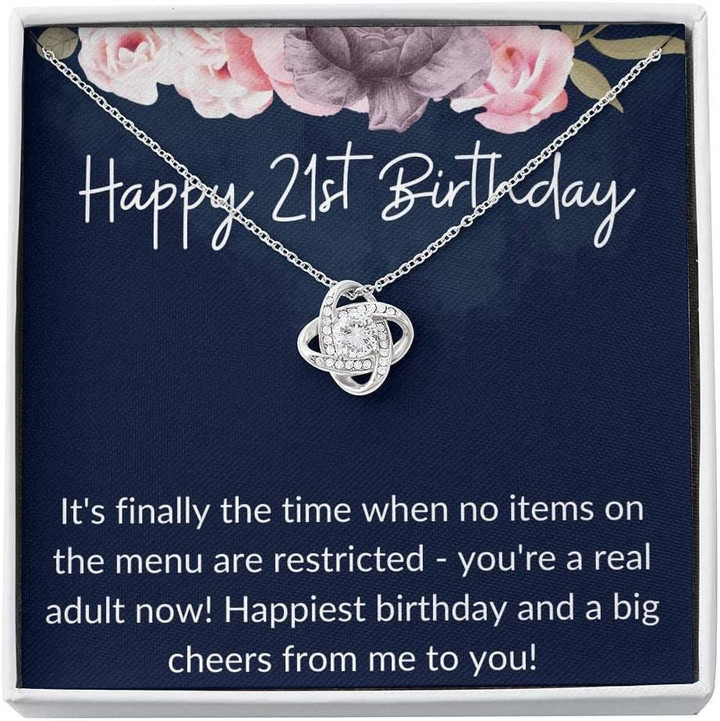 21th birthday Necklace  21th birthday gift for her  21th birthday gifts for her  21th Birthday for Women Unique Gift Necklace for Birthday Anniversary - 1