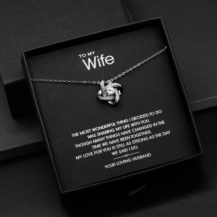 Birthday Gift For Wife From Husband Wife Gift Necklace Birthday Mothers Day Anniversary Christmas Valentines Gift For Her - 1