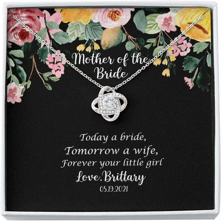 Wedding Necklace Gift Mother Of The Bride Necklace Gifts for Mother of the Bride Mother of the Bride Gift Mother Of The Bride Gift From Daughter Christmas Necklace Lights - 1