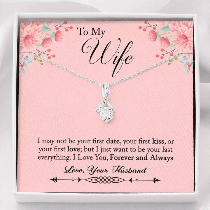 I Love You Forever and Always Alluring Beauty Necklace For Wife From Husband