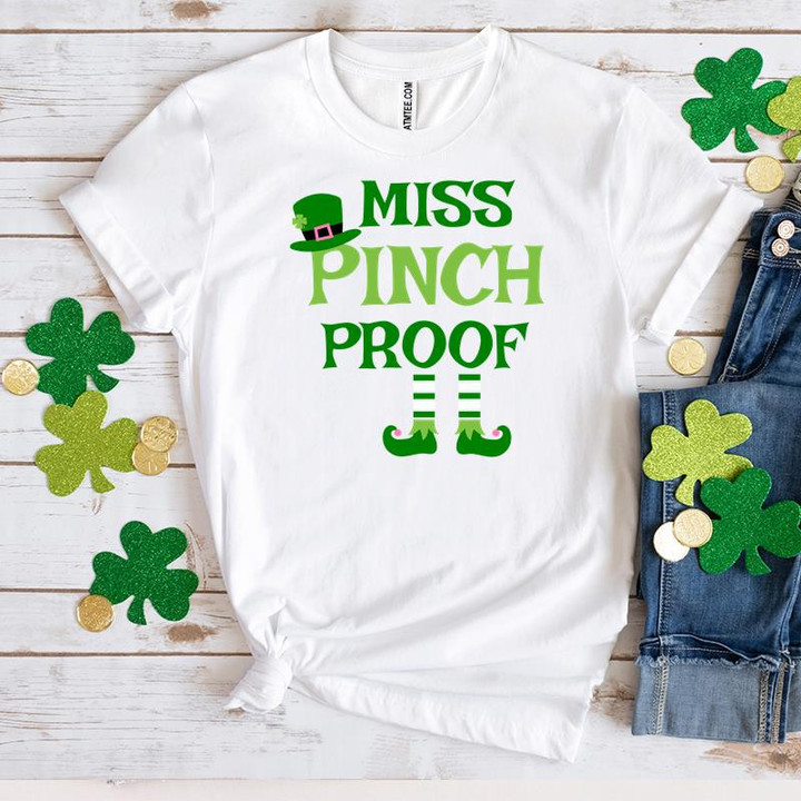 St Patrick's Day Shirts, Funny St Patricks Day Shirts, Miss Pinch Proof 2ST-04 T-Shirt