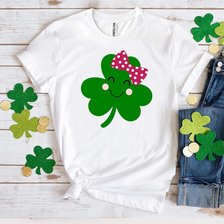 St Patrick's Day Shirts, Cute Shamrock Irish Shirt 2ST-76 T-Shirt
