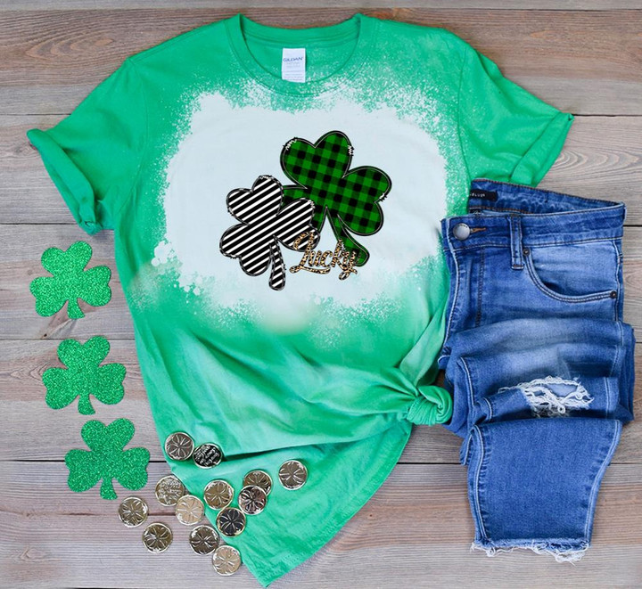 Happy Saint Patrick's Day Shirts, Lucky Shirt, St Patricks 3ST-81 Bleach Shirt