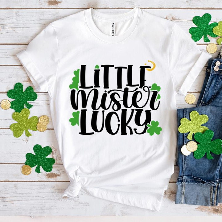 St Patrick's Day Shirts, Little Mister Lucky Shirt 5SP-43 T-Shirt