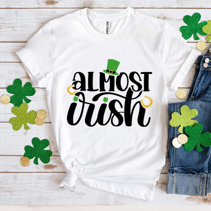 St Patrick's Day Shirts, Almost Irish 5SP-3 T-Shirt
