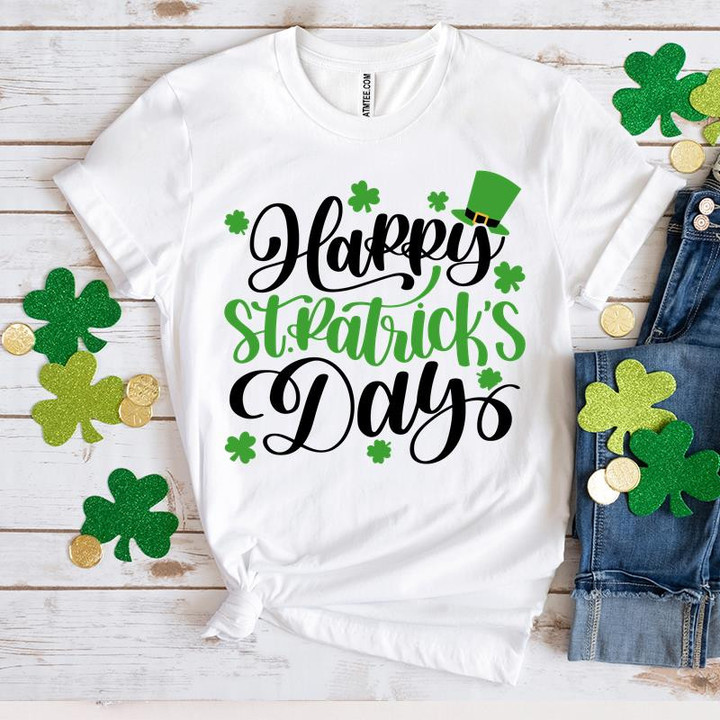 Happy St. Patrick�s Day, Patrick Day Lucky Gnomes Shirt 5SP-23 T-Shirt