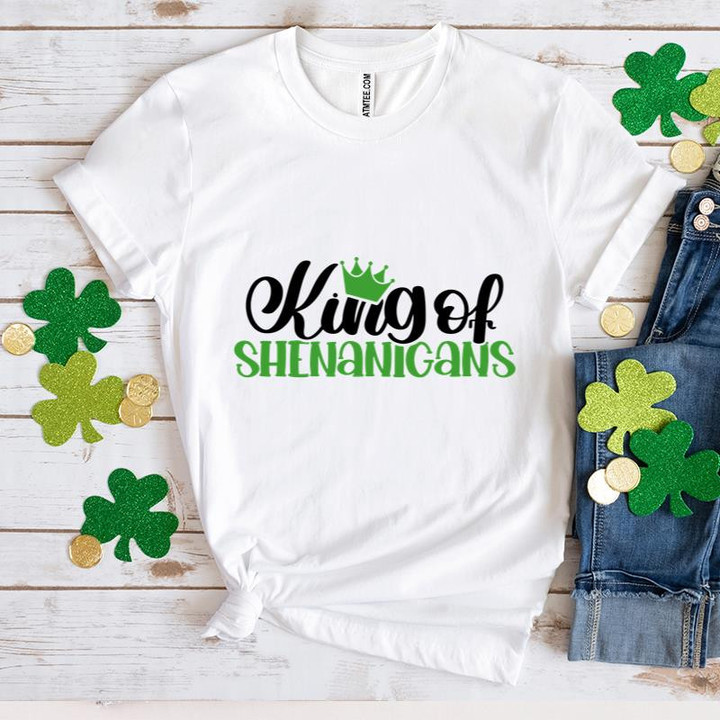 St Patrick's Day Shirts, King Of Shenanigans 5SP-36 T-Shirt