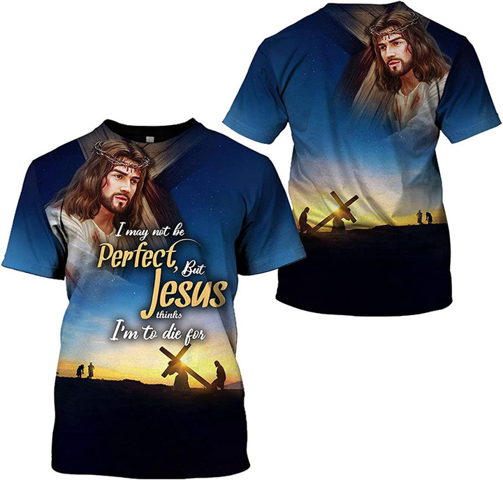 Jesus 3D all over printed, Christian T-Shirt for Men and Women - Jesus Shirts Bible Scripture Verse Gift