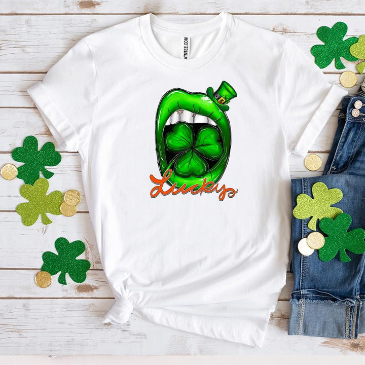 St Patrick's Day Shirts Shamrocks Leaf Lucky Irish 6SP-19 T-Shirt