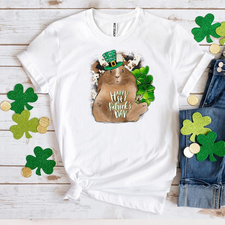 St Patrick's Day Shirts Shamrocks Happy St.Patricks Day Rabbit Irish 6SP-16 T-Shirt