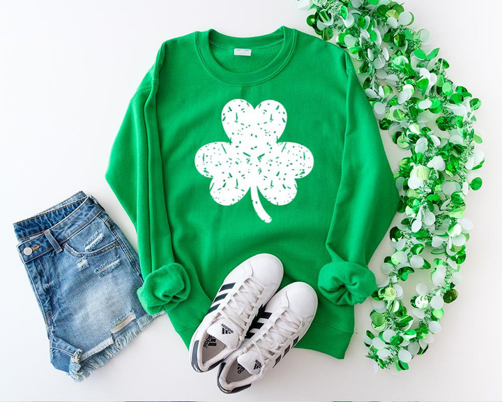 St Patrick_s Day Shirts, Shamrock Irish Shirt 2ST-78W Long Sleeve