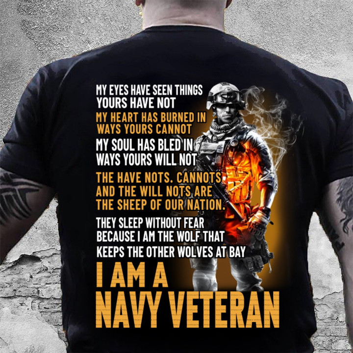 I Am A Veteran T-Shirt Gift For Veterans