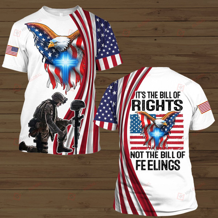 It's The Bill Of Rights Not The Bill Of Feelings All Over Printed Shirts