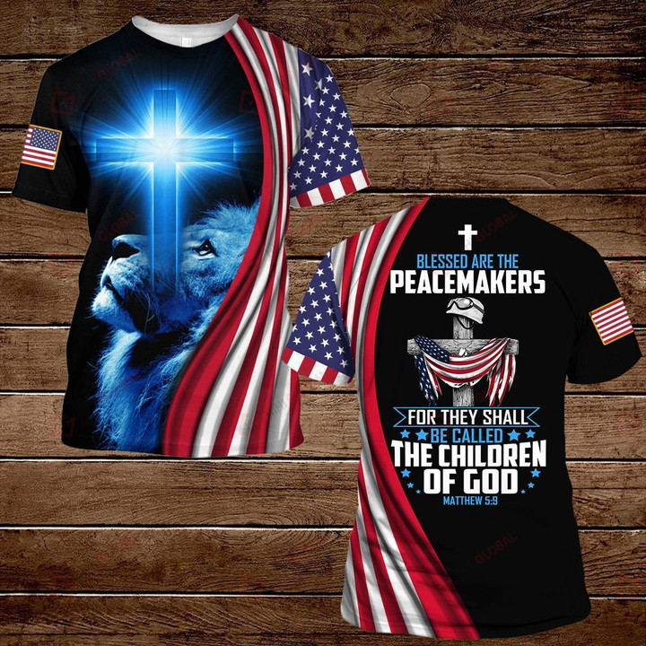 Blessed Are The Peacemakers For They Shall Be Called The Children Of God All Over Printed Shirts